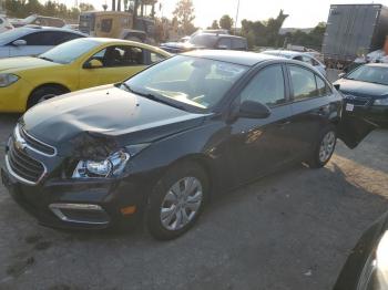  Salvage Chevrolet Cruze