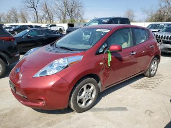  Salvage Nissan LEAF