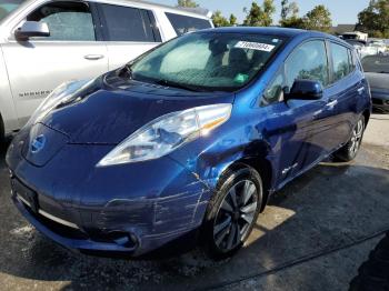  Salvage Nissan LEAF