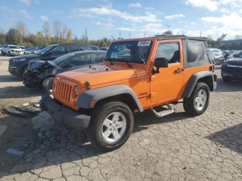  Salvage Jeep Wrangler