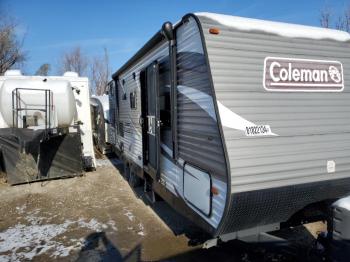  Salvage Coleman Trailer