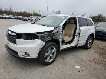  Salvage Toyota Highlander