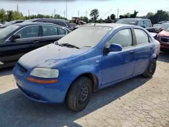  Salvage Chevrolet Aveo