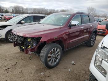  Salvage Jeep Grand Cherokee