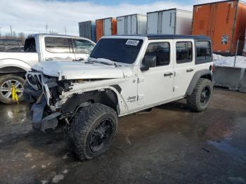  Salvage Jeep Wrangler