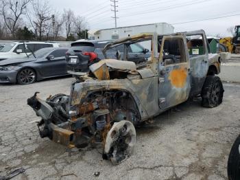  Salvage Jeep Wrangler