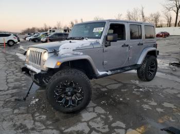  Salvage Jeep Wrangler