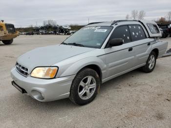  Salvage Subaru Baja