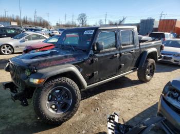  Salvage Jeep Gladiator