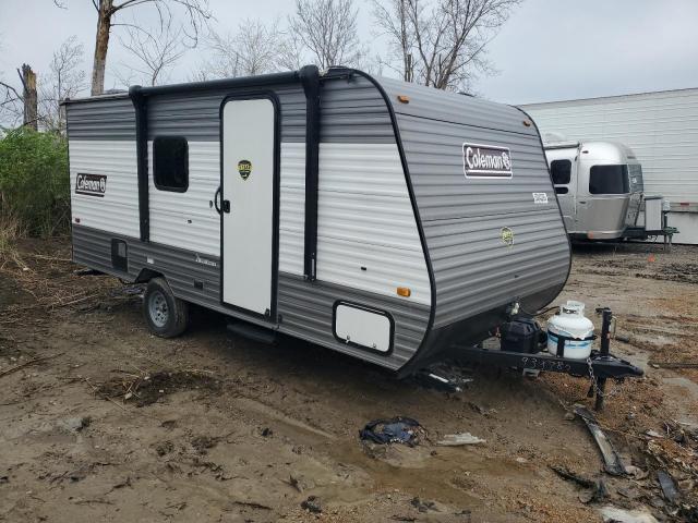  Salvage Coleman Trailer