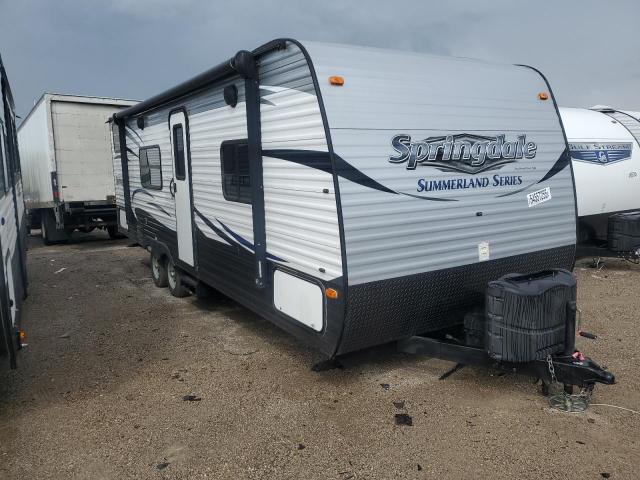  Salvage Keystone Trailer