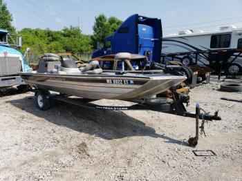  Salvage Bass Boat