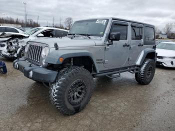  Salvage Jeep Wrangler