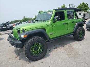  Salvage Jeep Wrangler
