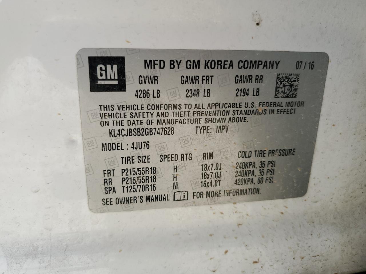 Buick Encore Convenience Image 12