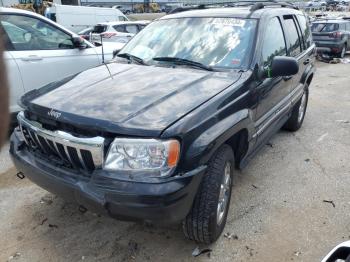  Salvage Jeep Grand Cherokee