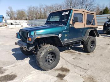  Salvage Jeep Wrangler