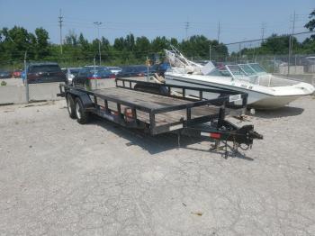  Salvage Sure Trac Flatbed Tr
