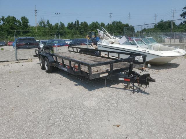 Salvage Sure Trac Flatbed Tr