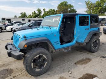  Salvage Jeep Wrangler