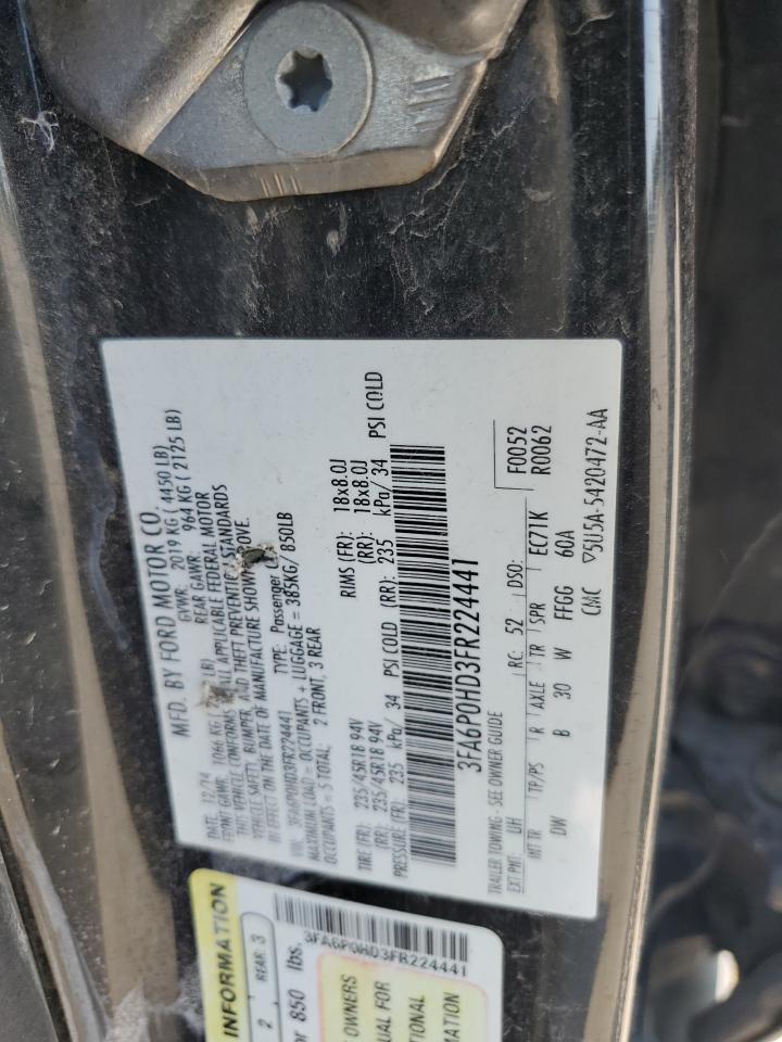 Ford Fusion Se Image 12