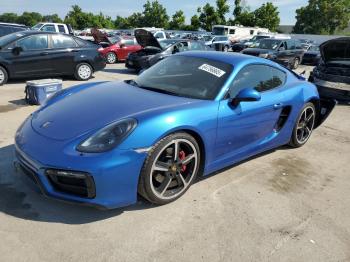 Salvage Porsche Cayman