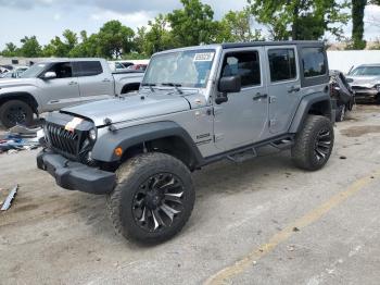  Salvage Jeep Wrangler