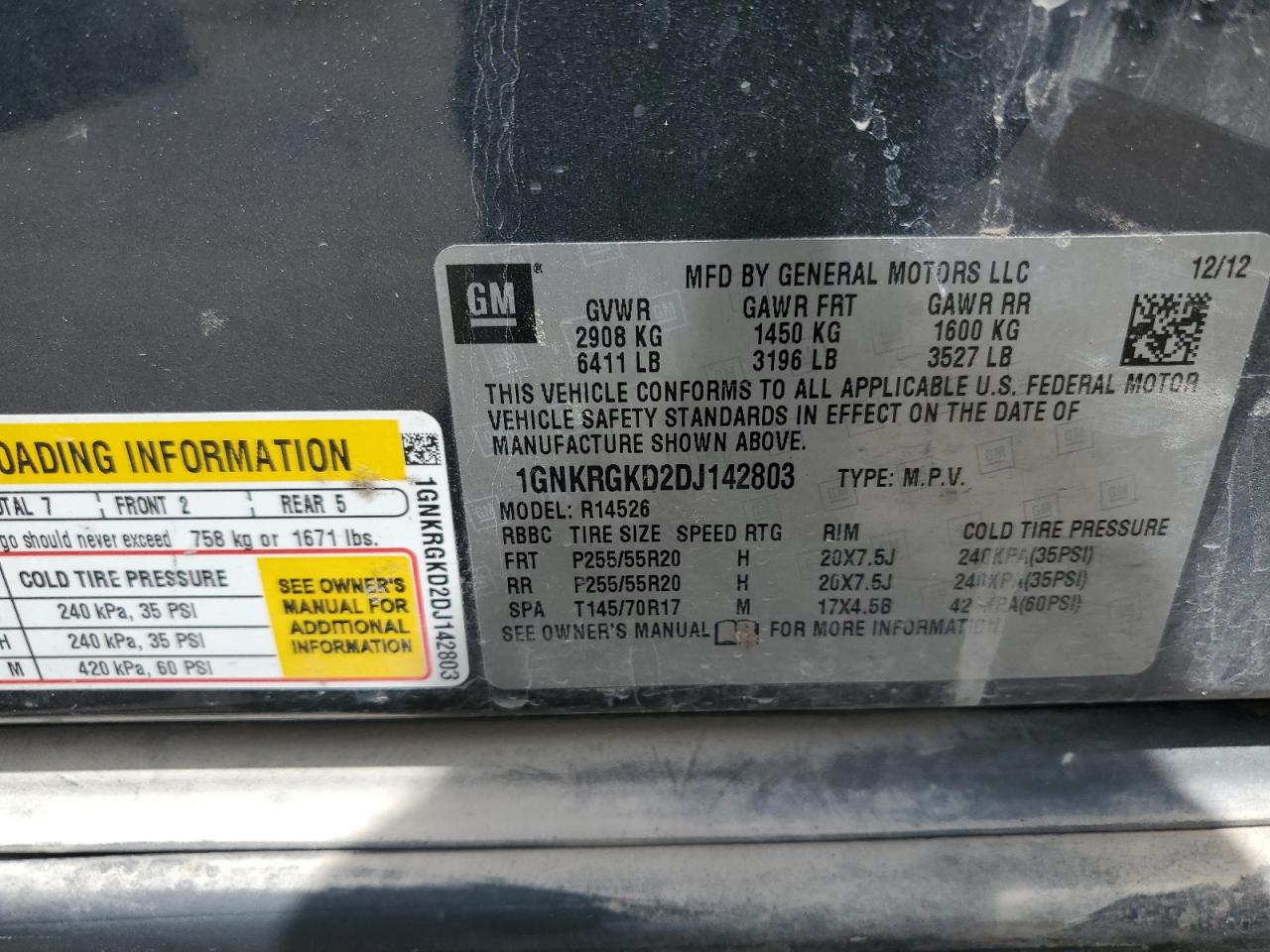 Chevrolet Traverse Lt Image 9