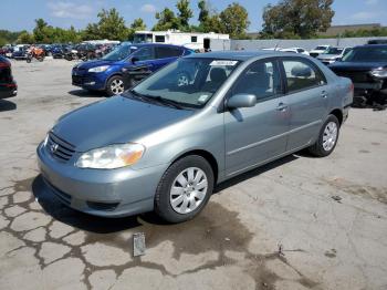  Salvage Toyota Corolla