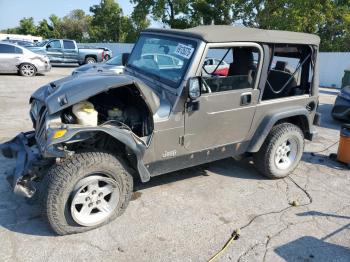  Salvage Jeep Wrangler