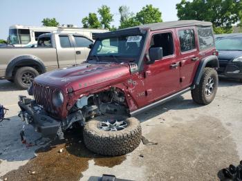  Salvage Jeep Wrangler