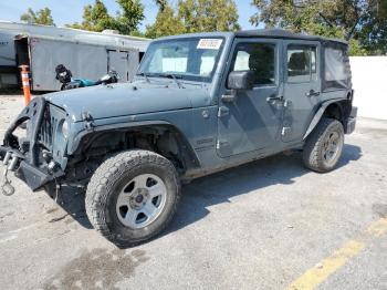  Salvage Jeep Wrangler