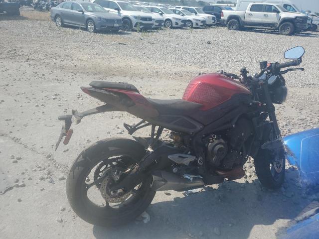  Salvage Triumph Motorcycle Street