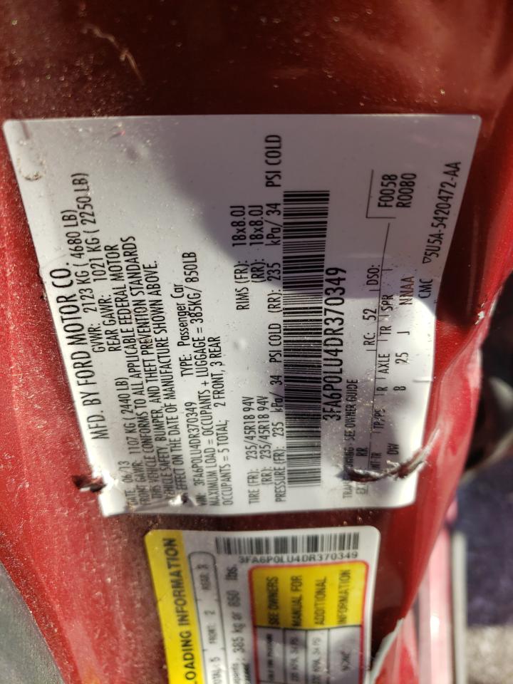 Ford Fusion Se Hybrid Image 11