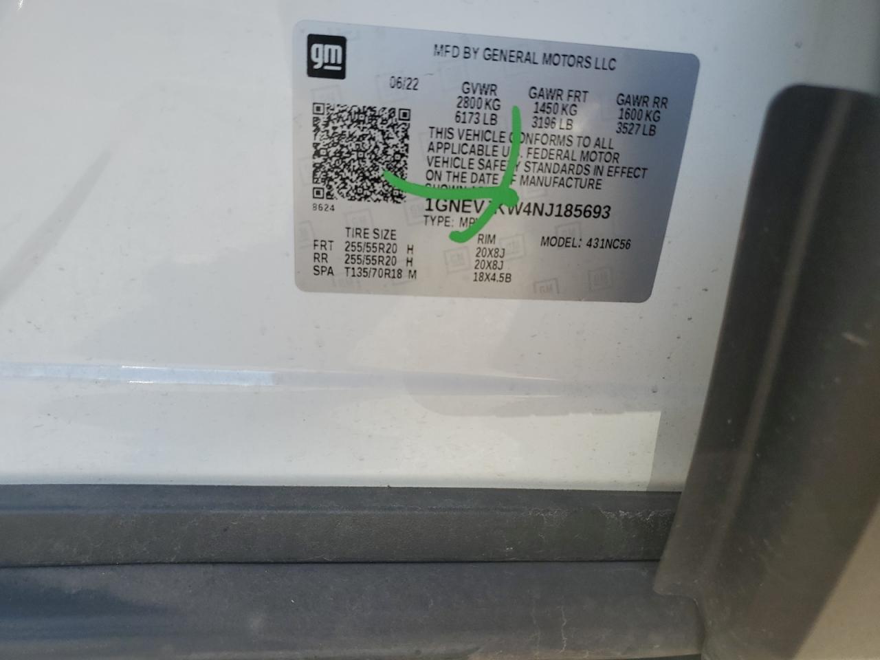 Chevrolet Traverse Rs Image 6