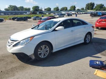 2014 Hyundai SONATA 5NPEB4AC2EH******