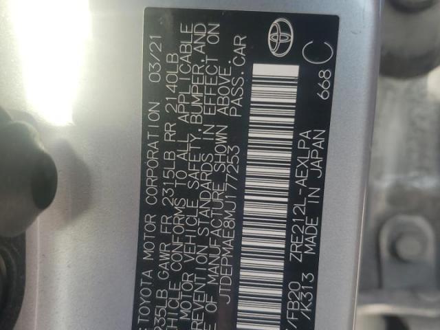 Toyota Corolla Le Image 8