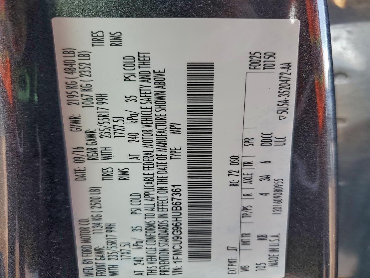 Ford Escape Se Image 10