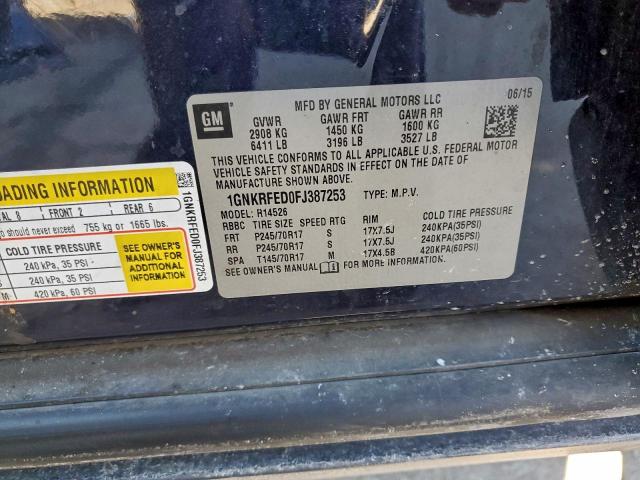 Chevrolet Traverse Ls Image 8