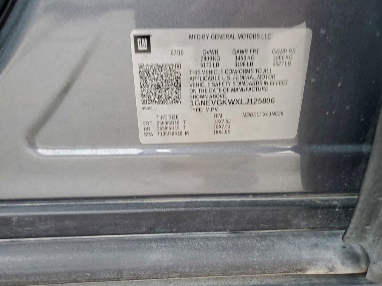 Chevrolet Traverse Lt Image 8