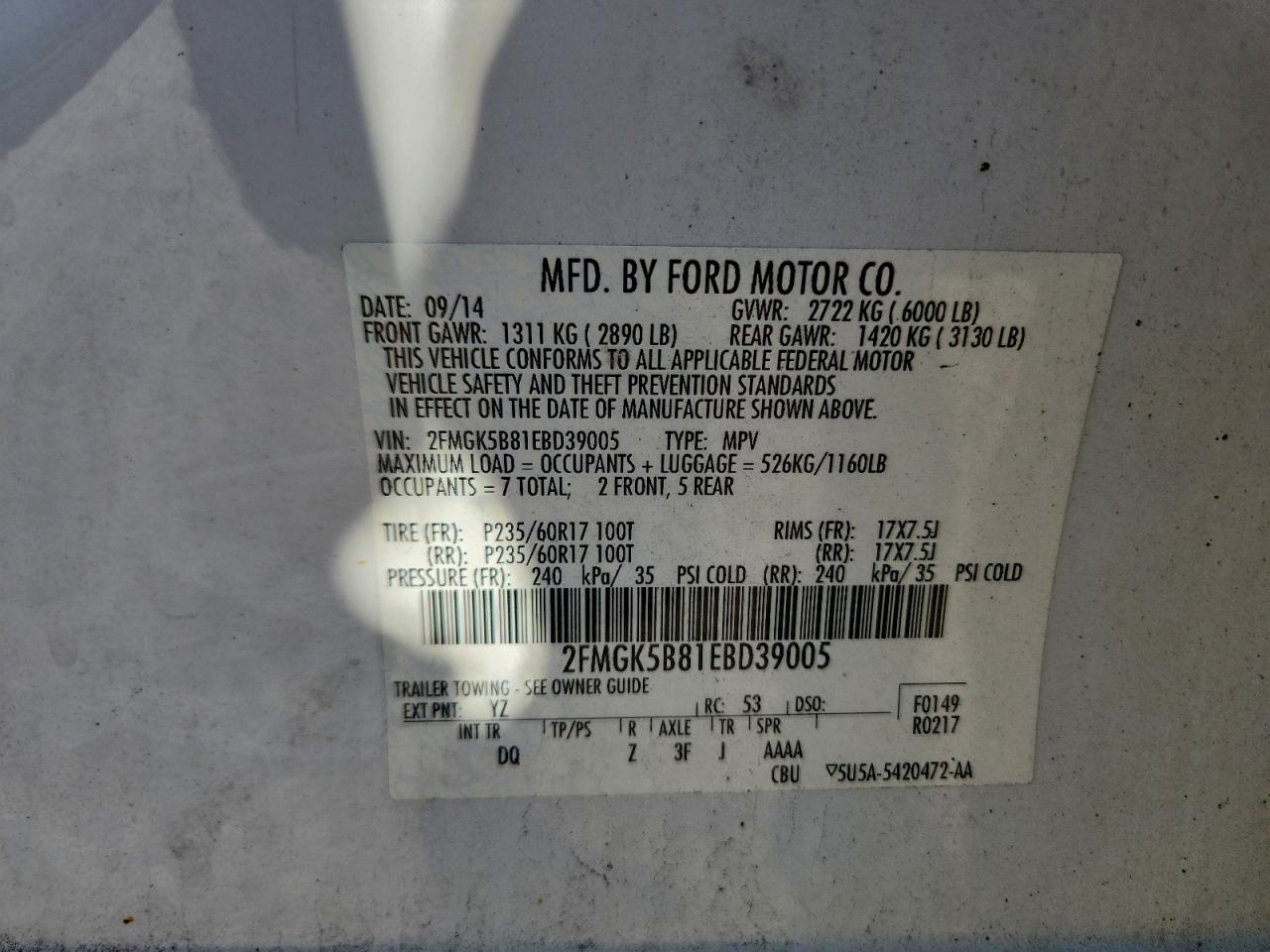 Ford Flex Se Image 9