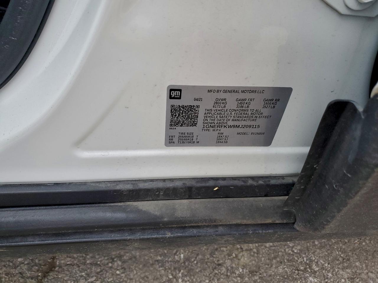 Chevrolet Traverse Ls Image 12